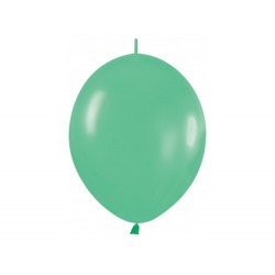 Link-o-loon balloon green, latex balloons, decorating balloons