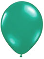 Teal standard latex balloons