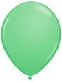 12" light green standard latex balloons