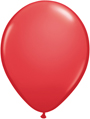 12" red standard latex balloons