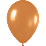 Metallic Gold latex balloons